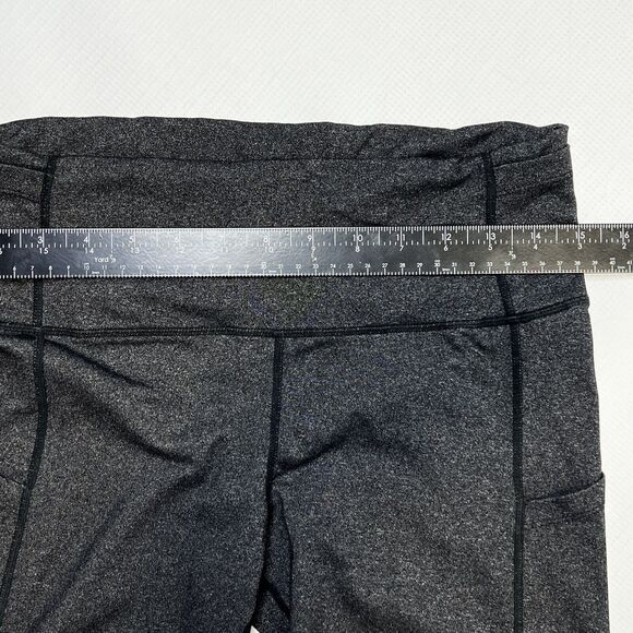 Barbell Apparel Adore Pocket Leggings Size Medium Black Heathered Lifting Gym - Picture 6 of 10